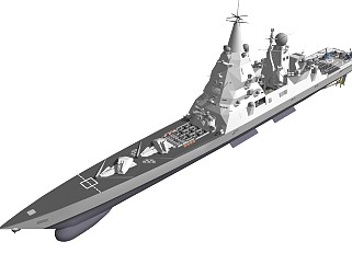精细船只军事模型军舰 航母 潜水艇(21)